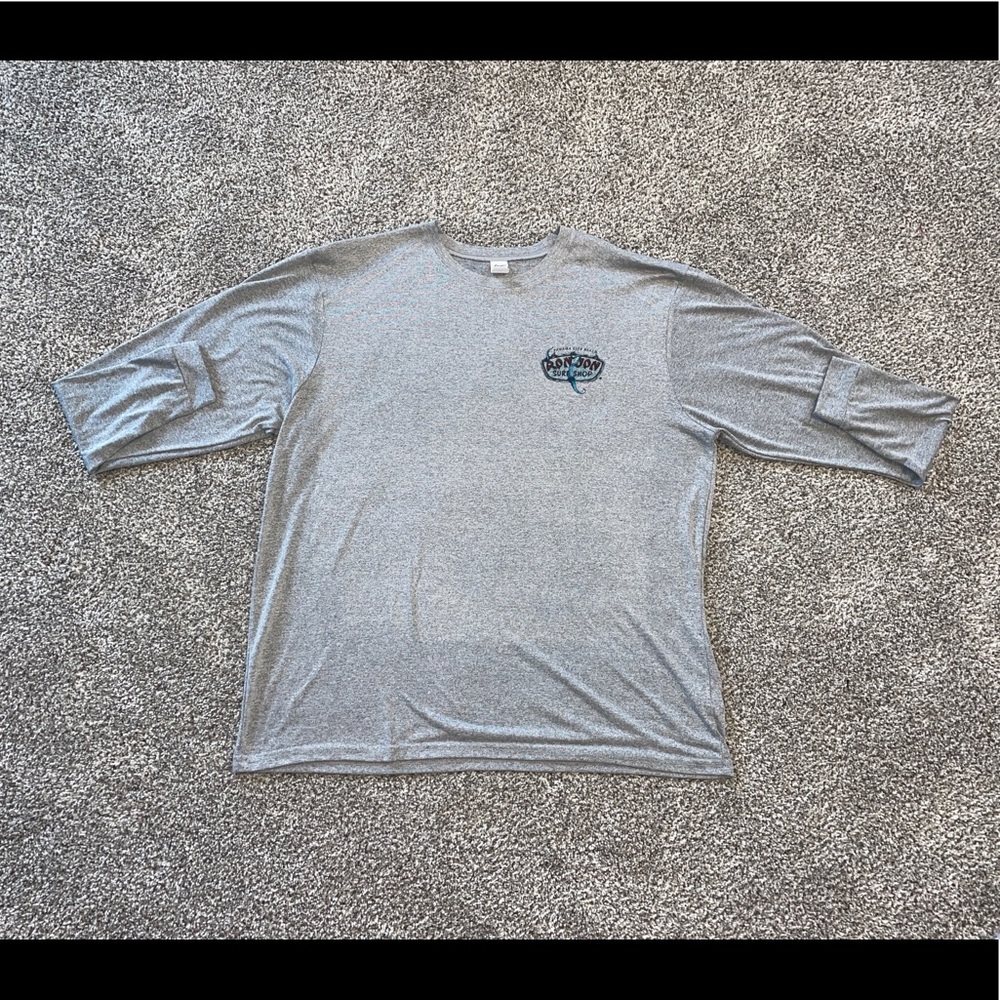 Grey PCB Ron Jon Long Sleeve Dri-fit